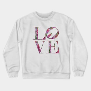 LOVE Letters July Birth Month Flower Delphinium Crewneck Sweatshirt